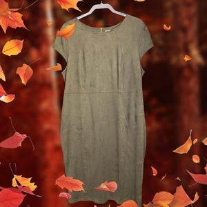 Cato Olive Midi Dress